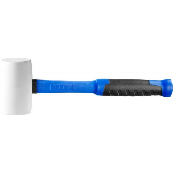 Киянки: Белая резиновая киянка Зубр Профессионал 680 г [20531-680] фотографии