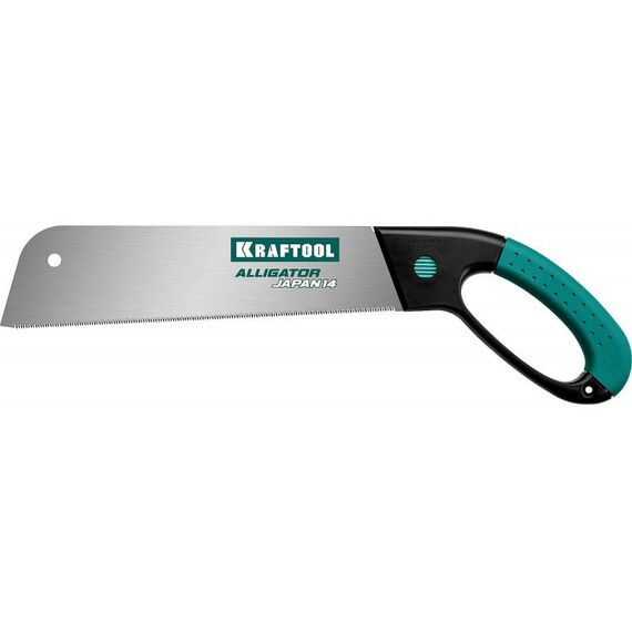 Столярно-слесарный инструмент: Ножовка по дереву KRAFTOOL Alligator Japan 14" 300 мм x 0.6 мм 14 TPI (1,8 мм) [1-15181-30-14] фотографии
