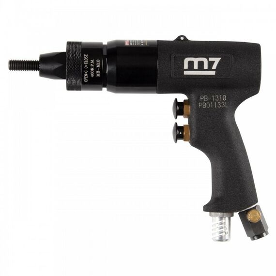 Заклепочники пневматические: Пневматический заклепочник MIGHTY SEVEN PB-1310 для резьбовых заклепок М8 - М10 фотографии