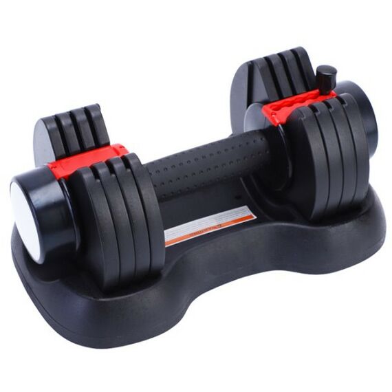 Гантели: Гантель регулируемая UNIXFIT 11 кг черная фотографии