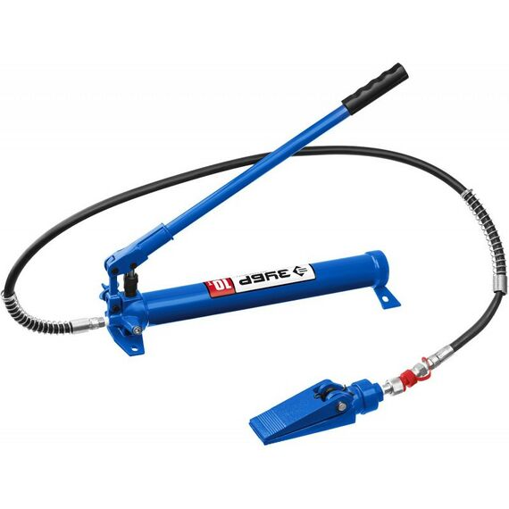 Прессы, растяжки, обратные молотки: Насос гидравлический Зубр Профессионал 10т [43025-10] фотографии