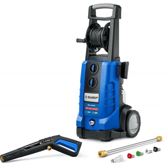 Мойки высокого давления: Мойка высокого давления Зубр Профессионал АВД-П240 240 Атм, 3300 Вт, фотографии