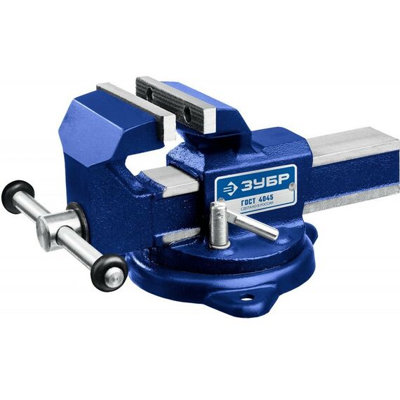 Тиски, струбцины, наковальни, верстаки: Слесарные тиски Зубр УРАЛ 90 мм [32602-80] фотографии