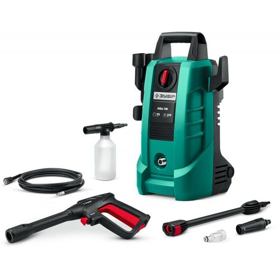 Мойки высокого давления: Мойка высокого давления Зубр АВД-115 115 Атм, 1500 Вт фотографии