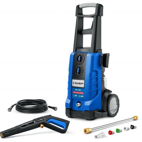 Мойки высокого давления: Мойка высокого давления Зубр Профессионал АВД-П180 180 Атм, 2300 Вт фотографии