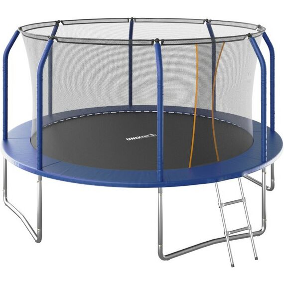 Батуты: Батут UNIX line SUPREME BASIC 12 ft (blue) фотографии