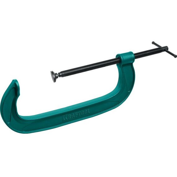 Тиски, струбцины, наковальни, верстаки: Струбцина G-образная KRAFTOOL EXTREM G-300 300х100 мм [32229-300-100] фотографии