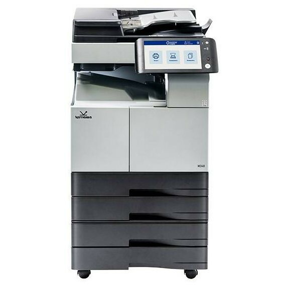 Многофункциональные устройства: МФУ Катюша M348 принтер/копир/сканер/факс, А3. 48 стр/мин, 1200 dpi, сканер цвет А4-А3 до 70 стр/мин, CPU 1.2ГГц, 2 Гб RAM, Ethernet, USB, USB-host, Wi-Fi, ADF 90 л, старт.тонер на 20тыс.копий, до 300 000 отп/мес. + обязателен выбор опции РТМ348 или СВМ348 фотографии
