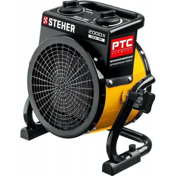 Тепловые пушки: Электрическая тепловая пушка STEHER SEK-3R 2 кВт фотографии