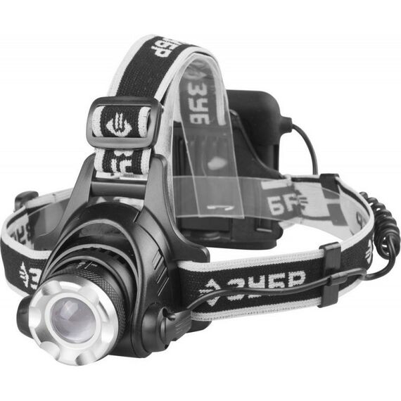 Фонари: Налобный фонарь Зубр 6Вт 4AA [56430] фотографии