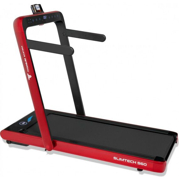 Беговые дорожки: Беговая дорожка Titanium Masters Slimtech S60 красная фотографии