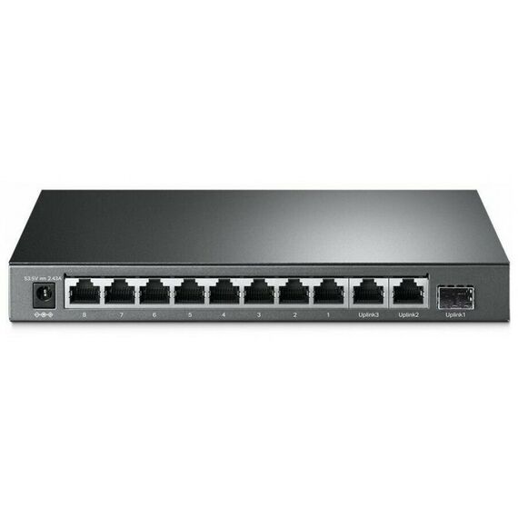 Коммутаторы, маршрутизаторы, межсетевые экраны: Коммутатор TP-Link TL-SL1311MP 8x 100Mbs PoE+, 2x 1Gbs,1x 1Gbs SFP фотографии