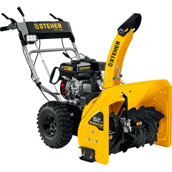 Снегоуборочные, подметальные машины: Бензиновый снегоуборщик STEHER EXTREM GST-762 62 см фотографии