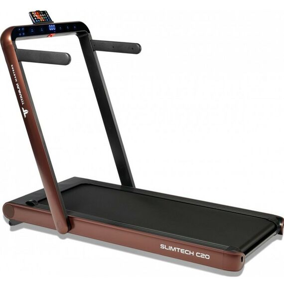 Беговые дорожки: Беговая дорожка Titanium Masters Slimtech C20 коричневая фотографии