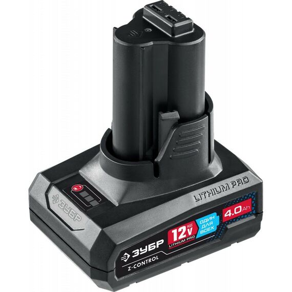 Аккумуляторы и зарядные устройства для электроинструмента: Аккумуляторная батарея Зубр Профессионал ST7-12-4 T7, 12 В, 4.0 А·ч фотографии