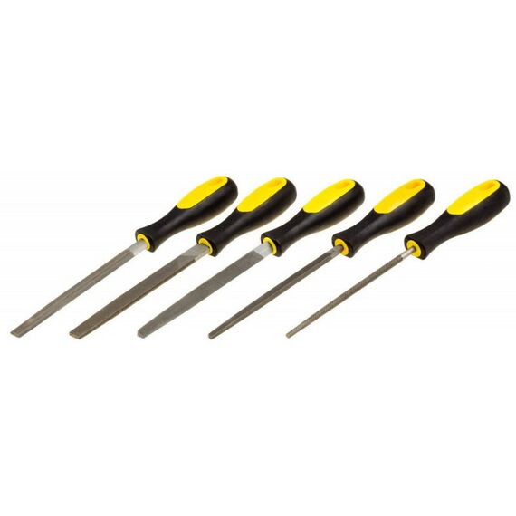 Столярно-слесарный инструмент: Набор напильников STAYER 150 мм, 5 предметоа [1681-15-H5] фотографии