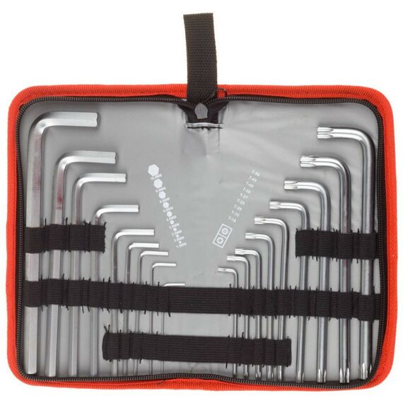 Наборы инструментов и ключи: Набор имбусовых ключей Зубр 27463-H18 9 шт фотографии