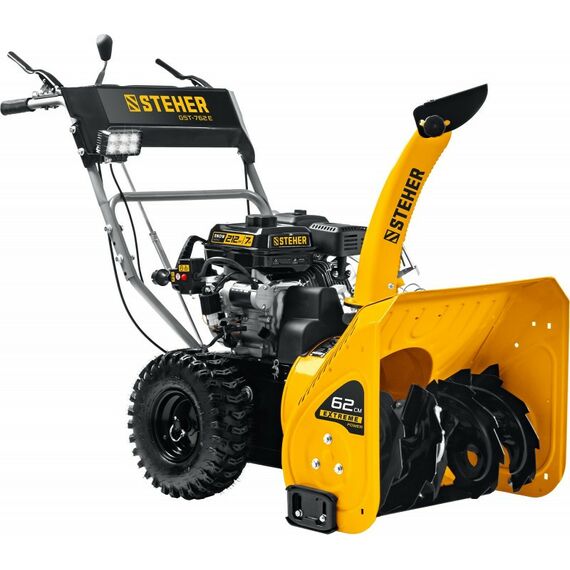 Снегоуборочные, подметальные машины: Бензиновый снегоуборщик STEHER EXTREM GST-762E 62 см фотографии