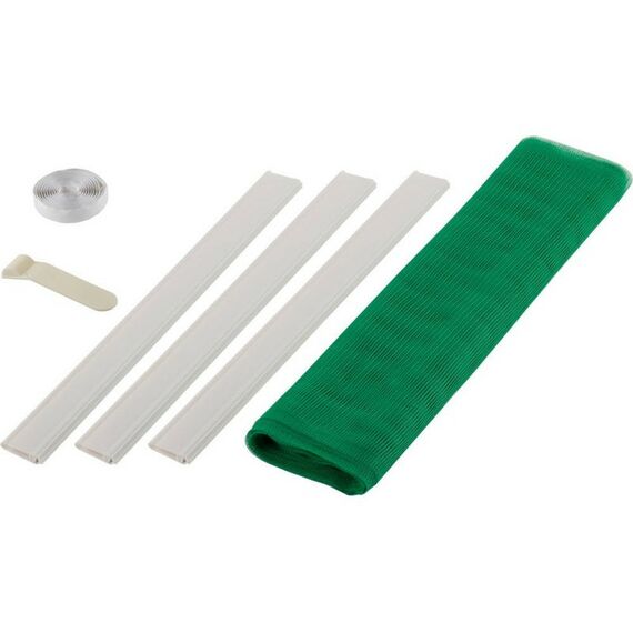 Противомоскитные сетки: Противомоскитная сетка для двери STAYER Comfort 1.0х2.2 м зеленая, с крепежной лентой [12502-10-22] фотографии