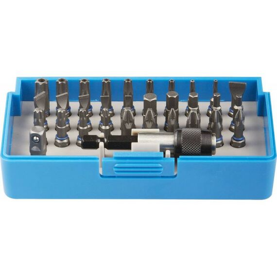 Наборы оснастки: Набор кованых бит с адаптером Зубр 32 шт [26091-H32] фотографии