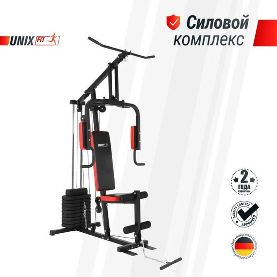Грузоблочные силовые тренажеры: Силовой комплекс UNIXFIT BLOCK 40 фотографии