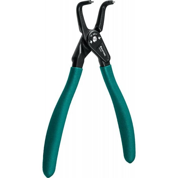 Демонтажный инструмент: Съемник стопорных колец KRAFTOOL 180 мм изогнутые губки, внутренний [22812-2] фотографии