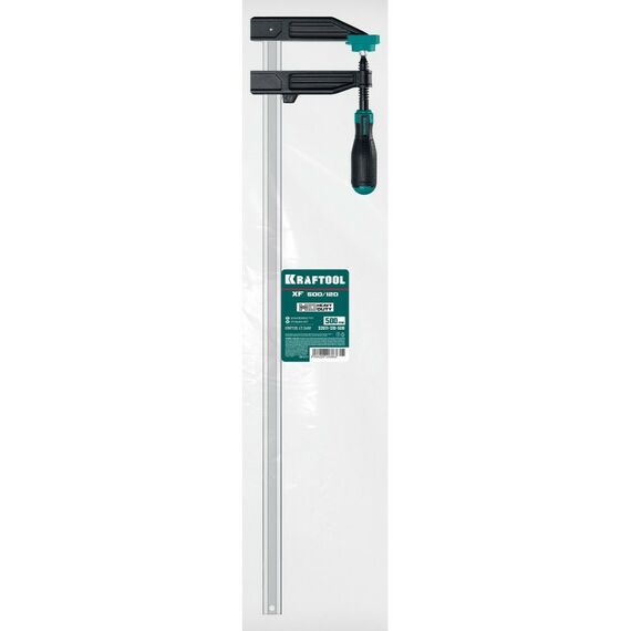 Тиски, струбцины, наковальни, верстаки: Струбцина F KRAFTOOL MF-500/120 120х500 мм [32011-120-500] фотографии
