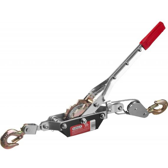 Лебедки, тали, тельферы: Ручная рычажная лебедка MIRAX MIRAX 1.5 т 1.8 м [43130-1.5] фотографии