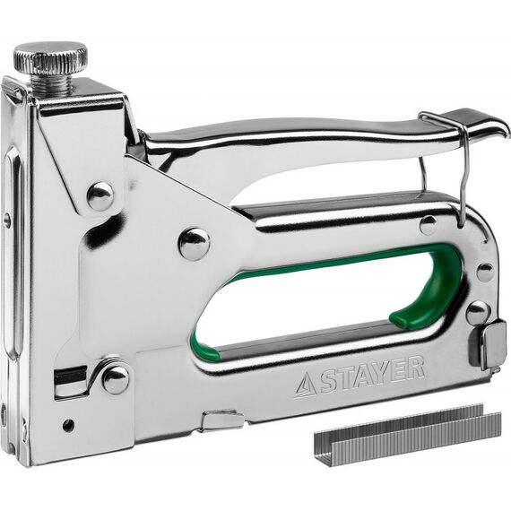 Степлеры: Стальной степлер STAYER Max-140 тип 140 (G/11/57) 20GA, (6-14 мм)/28/300/500 [31508] фотографии