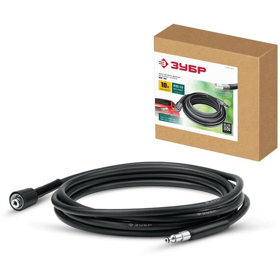Принадлежности для электроинструмента: Шланг высокого давления Зубр 70411-180-10 для пистолета МИГ-180, 10 м фотографии
