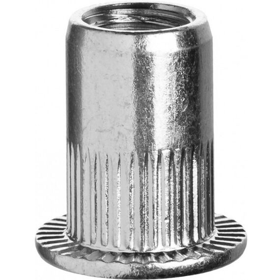 Заклепки: Стальные резьбовые заклепки с насечками Зубр Профессионал М10 станд.бортик, 150 шт [31317-10] фотографии