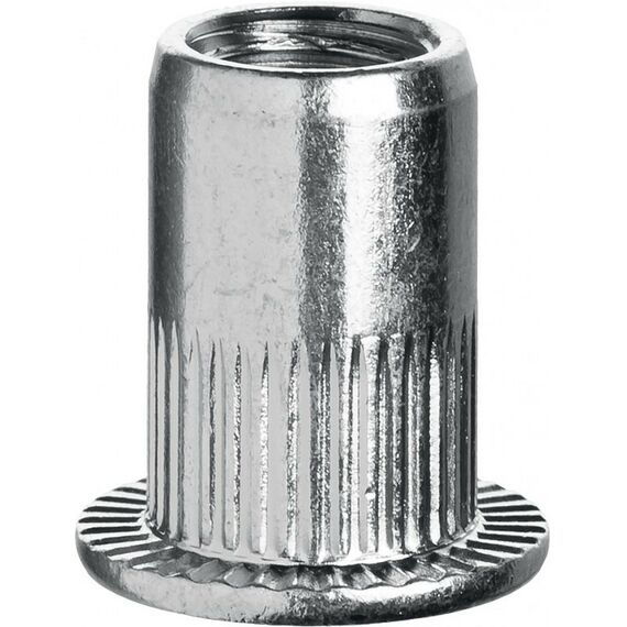 Заклепки: Стальные резьбовые заклепки с насечками Зубр Профессионал М3 станд.бортик, 1500 шт [31317-03] фотографии