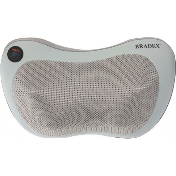 Массажеры: Массажная подушка Bradex KZ 0564 с подогревом и разминающим массажем Шиацу, серая фотографии