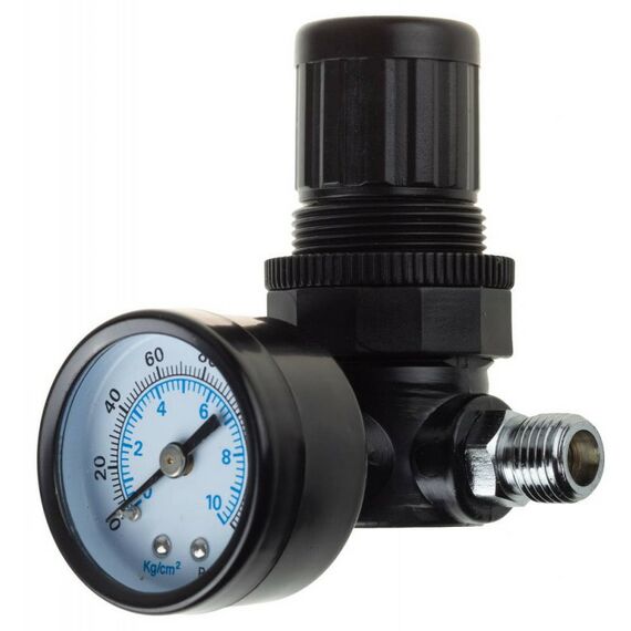 Принадлежности для пневмоинструмента: Регулятор подачи воздуха с манометром KRAFTOOL 10 бар [06503] фотографии