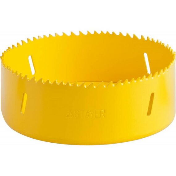 Буры, пики, коронки, сверла: Биметаллическая коронка STAYER Procut 121 мм [29547-121] фотографии