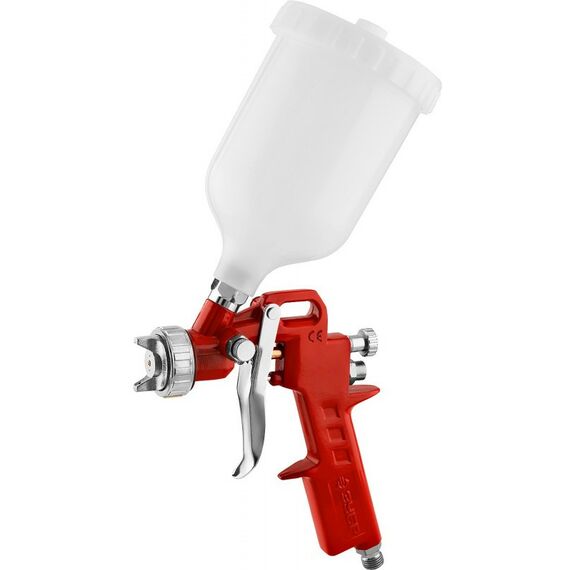 Пневмокраскопульты: Пневматический краскопульт с верхним бачком Зубр MS 200 1.3 мм [06455-1.3] фотографии