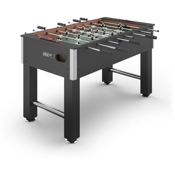 Настольный футбол: Игровой стол UNIX line Футбол - Кикер Black 140х74 cм фотографии