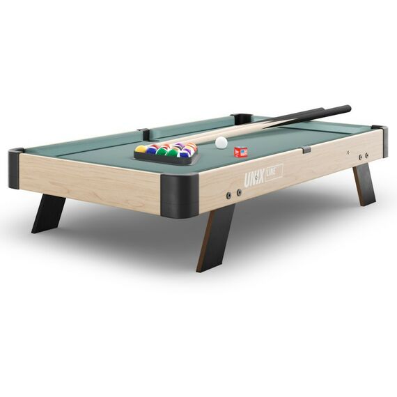 Бильярдные столы: Игровой стол UNIX line Мини Бильярд настольный (88х47 cм) Wood фотографии