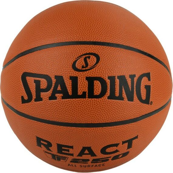 Баскетбол: Мяч баскетбольный Spalding TF-250 React р. 7 [76-801Z] фотографии
