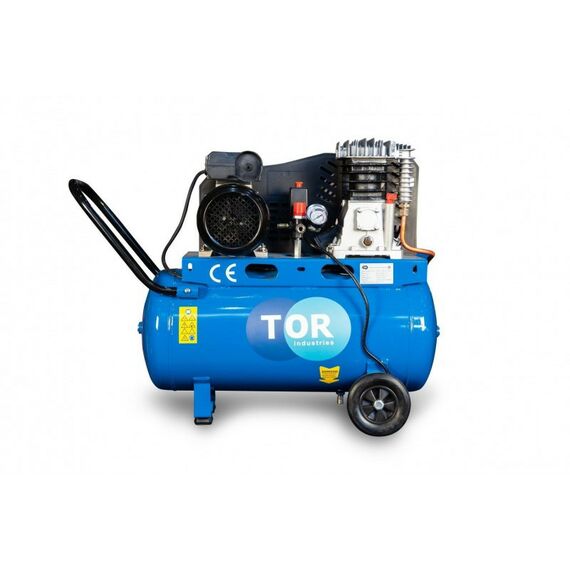 Компрессоры: Компрессор ременной масляный TOR OBL 50-10-2.2 220V [1019661] фотографии