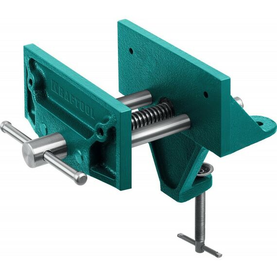 Тиски, струбцины, наковальни, верстаки: Столярные переносные тиски на струбцине KRAFTOOL 155 мм [32720-155] фотографии