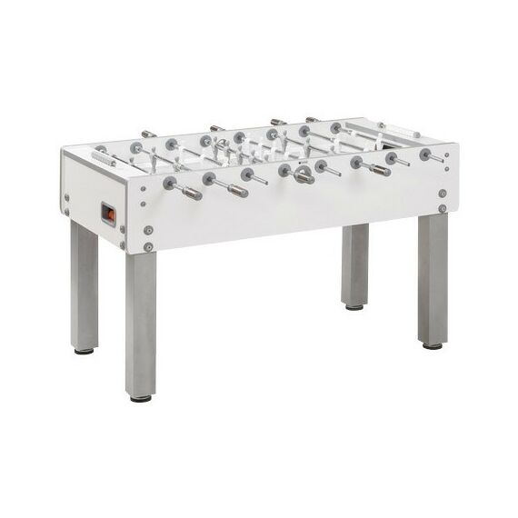 Настольный футбол: Игровой стол - футбол  Garlando G-500 Pure White H2O 143x76x88см фотографии