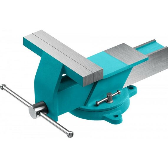 Тиски, струбцины, наковальни, верстаки: Стальные слесарные тиски СИБИН 150 мм [3244-150] фотографии