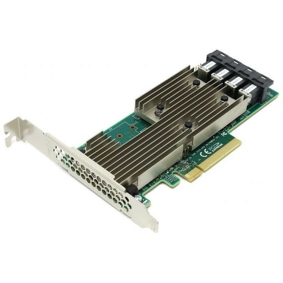 Контроллеры: Адаптер LSI 9305-16i PCI-E 3.0 x8, LP, SAS/SATA 12G, Non-RAID -до 1024, 16port (4*intSFF8643), каб. отдельно [05-25703-00] фотографии