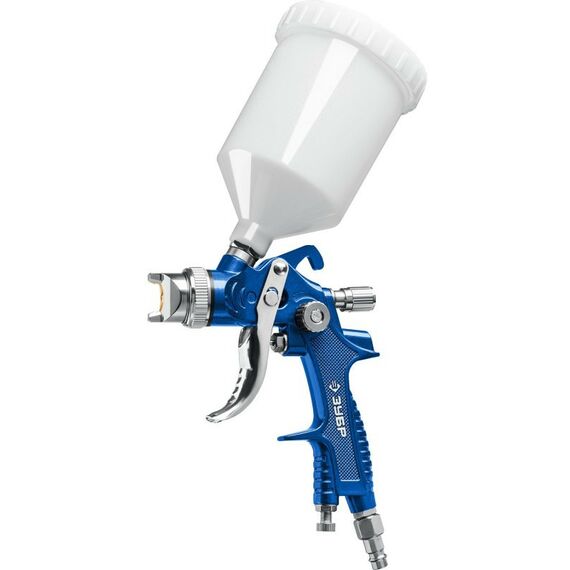 Пневмокраскопульты: Пневматический краскопульт Зубр PRO 600 HVLP, 1.4 мм, с верхним бачком [06563-1.4] фотографии