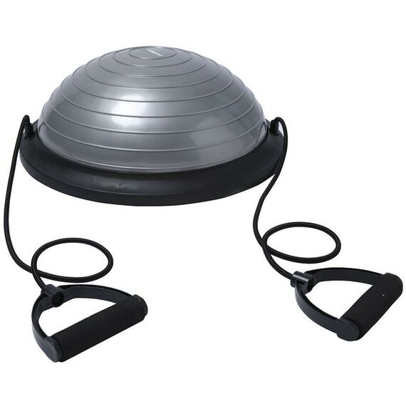 Фитнес оборудование: Полусфера балансировочная UNIX Fit Bosu с эспандерами, 58 см фотографии