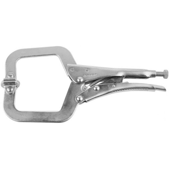 Столярно-слесарный инструмент: Зажимные клещи Зубр Профессионал 280 мм С-образный [22517] фотографии