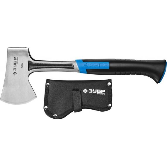 Топоры, колуны: Кованый туристический топор Зубр Профессионал ТИТАН 600/980 г 360 мм [20643-06] фотографии