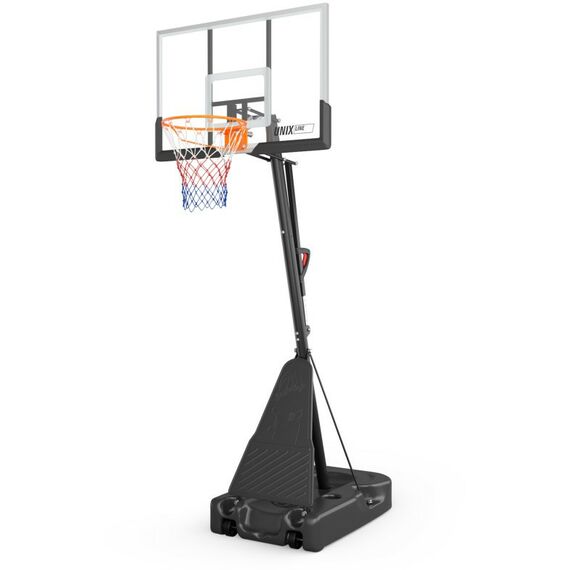 Баскетбол: Баскетбольная стойка UNIX line B-Stand-PC 49x33" R45 H240-305 см фотографии