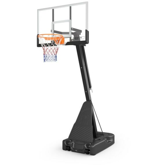 Баскетбол: Баскетбольная стойка UNIX line B-Stand-TG 54x32" R45 H230-305 см фотографии